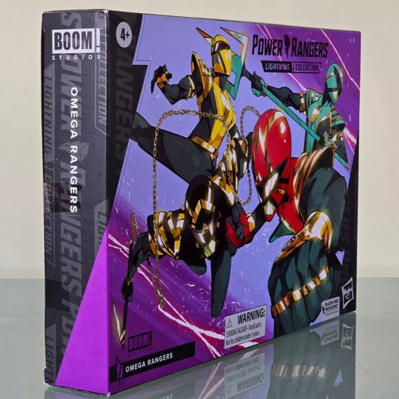 Power Rangers Lightning Collection Omega Rangers PulseCon 4-Pack Figures Set! - Picture 3 of 5